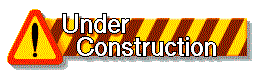 Under Construction sign with large exclamation point